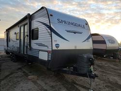 Salvage trucks for sale at Greenwood, NE auction: 2021 Keystone Springdale