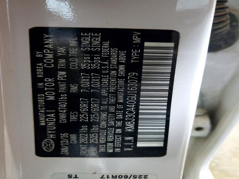 2016 Hyundai Tucson Limited