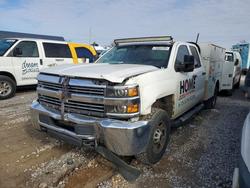 Chevrolet Silverado Utility / Servi salvage cars for sale: 2018 Chevrolet Silverado Utility / Service Truck
