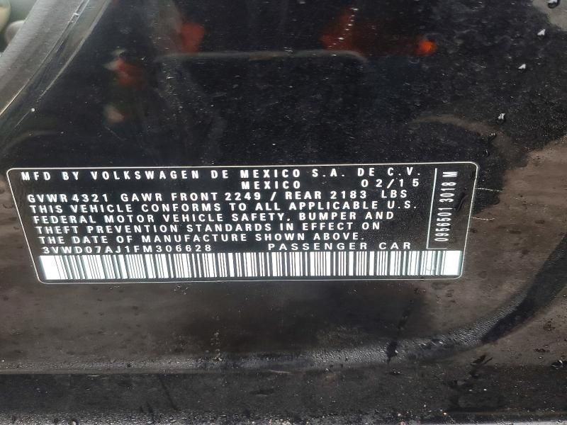 2015 Volkswagen Jetta se