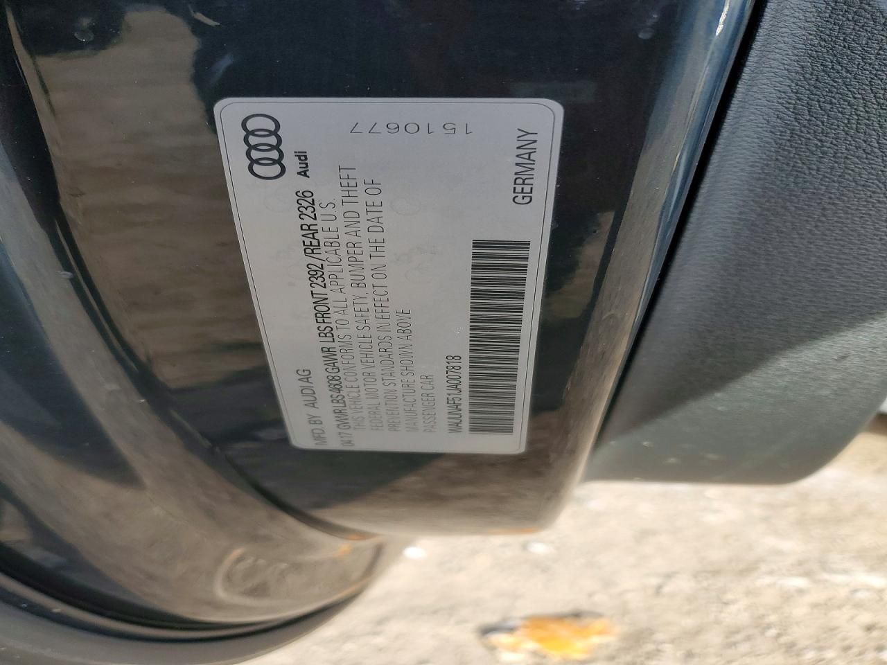 2018 Audi A5 Prestige S-line