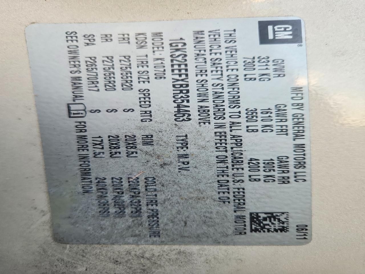 2011 GMC Yukon Denali