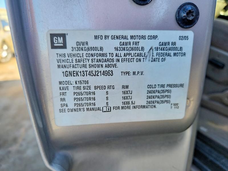 2005 Chevrolet Tahoe K1500