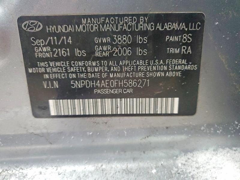 2015 Hyundai Elantra se