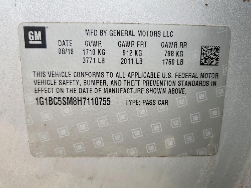 2017 Chevrolet Cruze ls