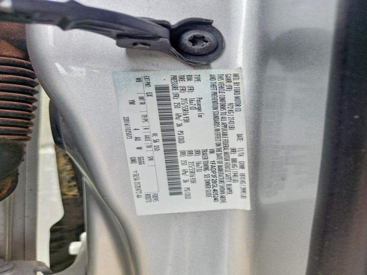 2016 Ford Focus se