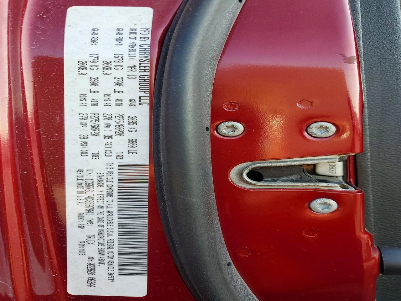 2013 Dodge RAM 1500 SLT