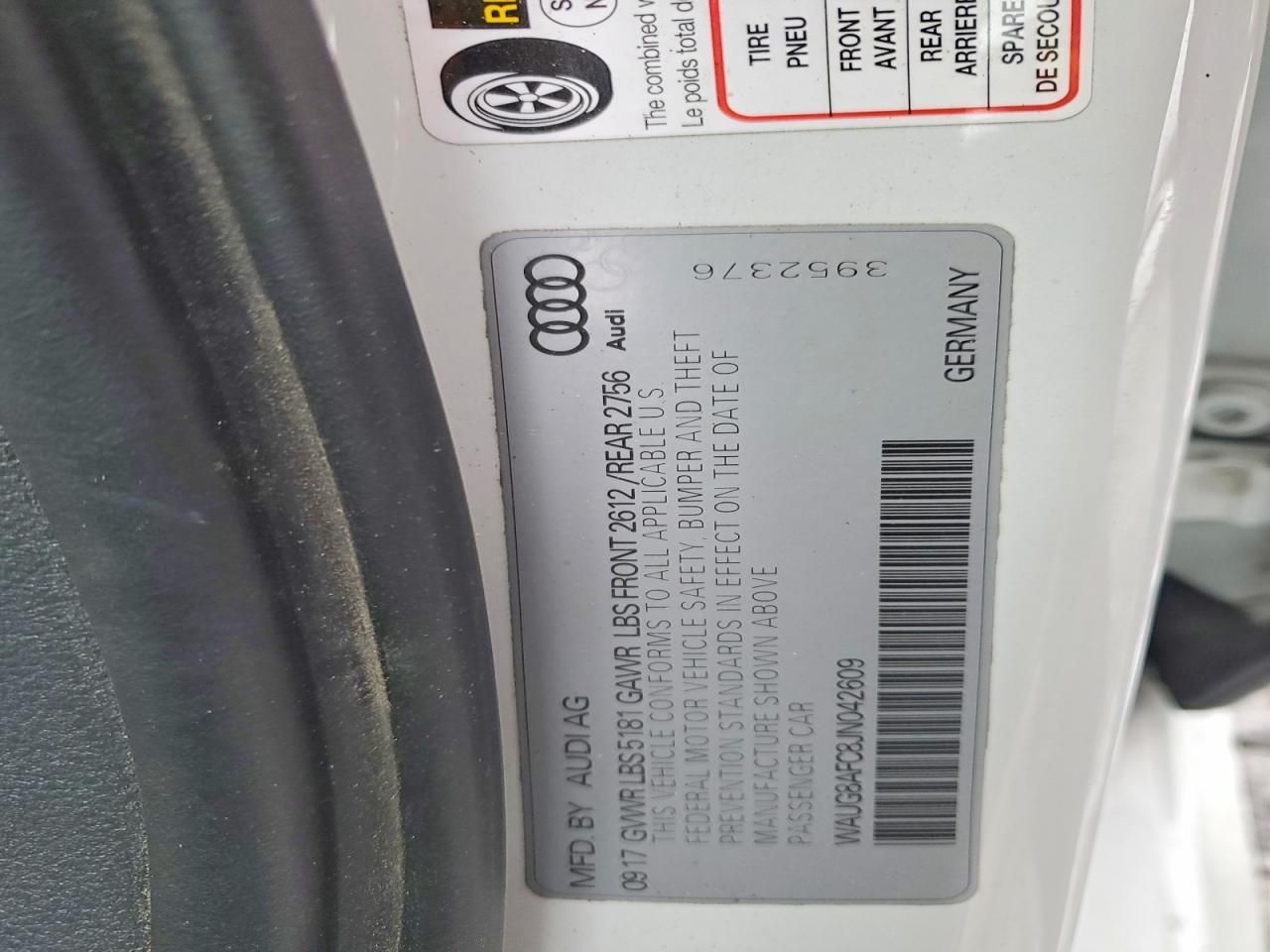 2018 Audi A6 Premium Plus