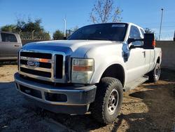 Salvage trucks for sale at Colton, CA auction: 2008 Ford F350 SRW Super Duty