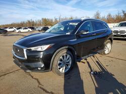 Salvage cars for sale from Copart Brookhaven, NY: 2019 Infiniti Qx50 Essential
