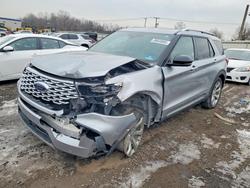 Ford Explorer salvage cars for sale: 2020 Ford Explorer Platinum