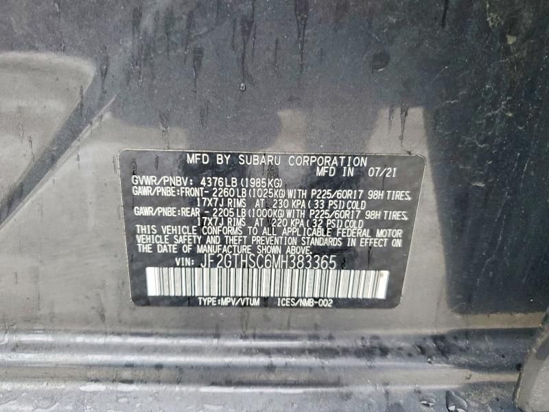 2021 Subaru Crosstrek Sport