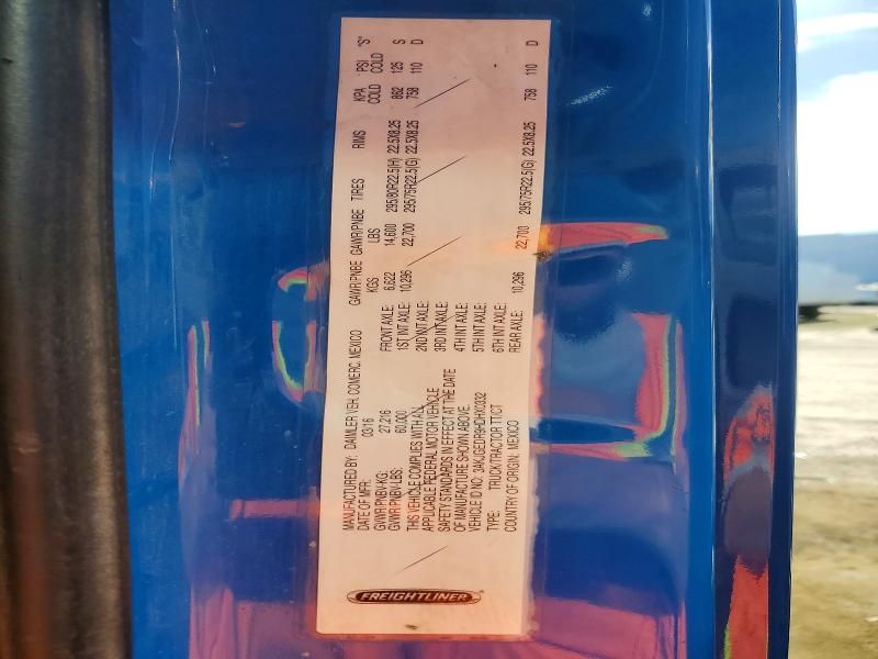 2017 Freightliner Cascadia 125 Semi Truck