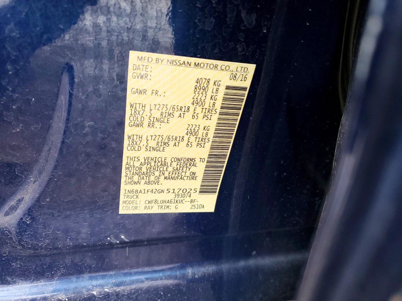 2016 Nissan Titan XD SL