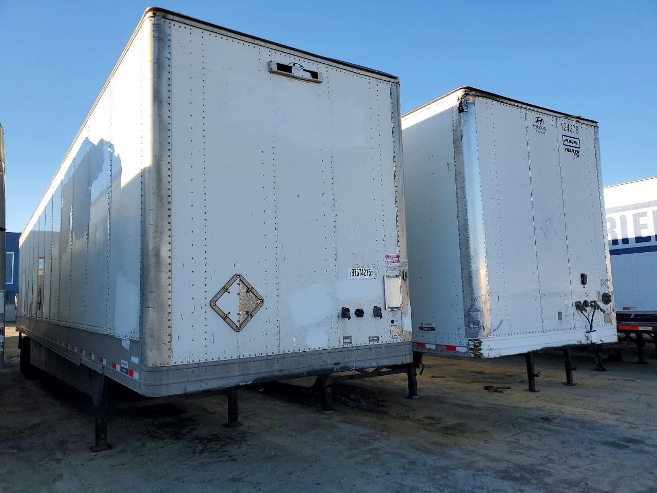 2018 Hyundai Translead VC2530152-JS DRY Van Trailer