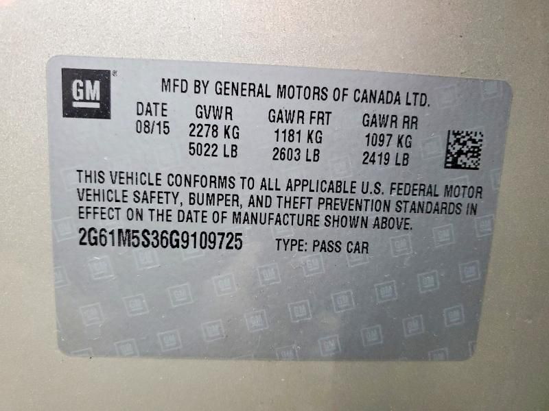 2016 Cadillac Xts Luxury Collection