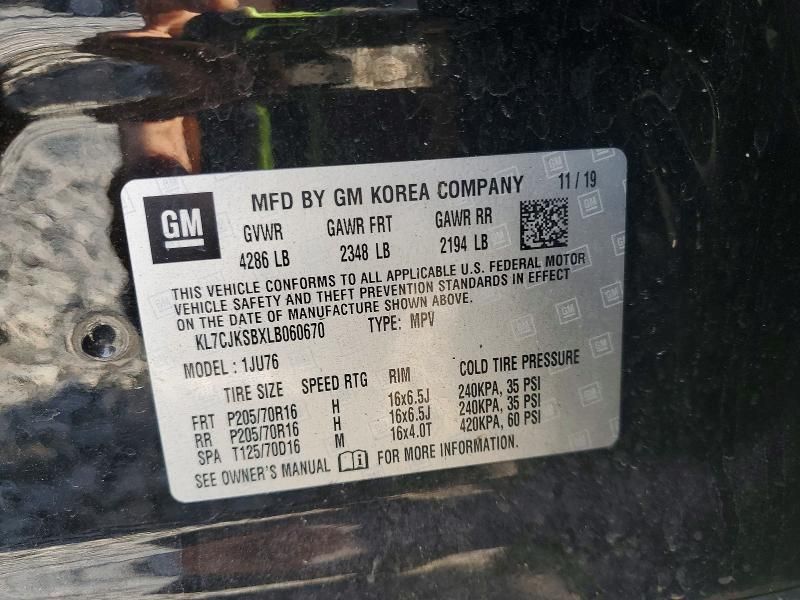 2020 Chevrolet Trax ls