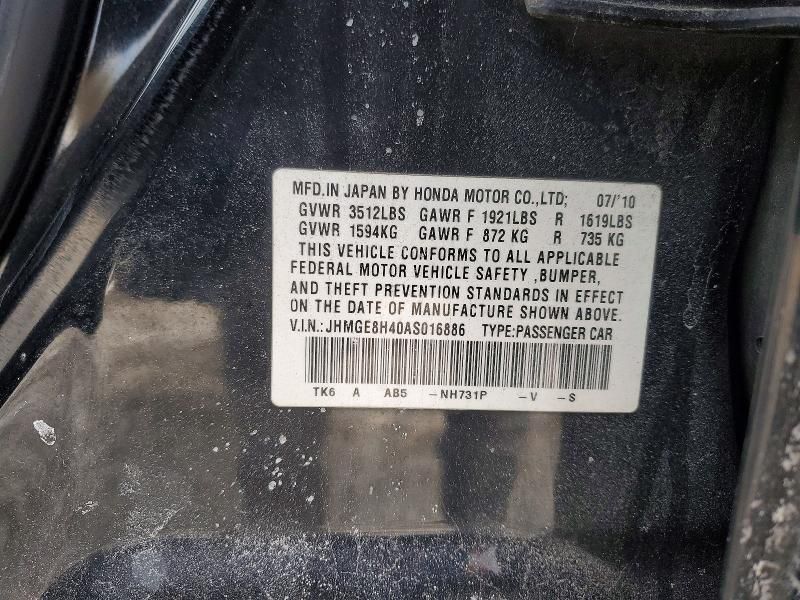 2010 Honda Fit Sport