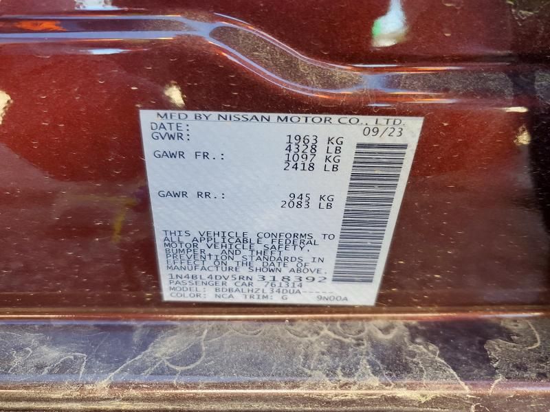 2024 Nissan Altima sv