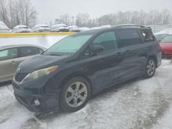Toyota salvage cars for sale: 2011 Toyota Sienna se 8-passenger