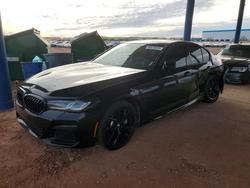 BMW 5 Series salvage cars for sale: 2021 BMW 530e