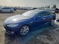 2015 Tesla Model s en venta en Rancho Cucamonga, CA