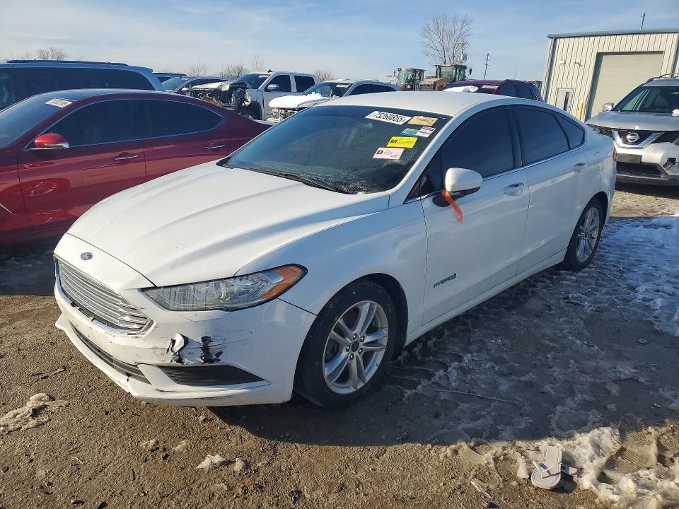 2018 Ford Fusion se Hybrid