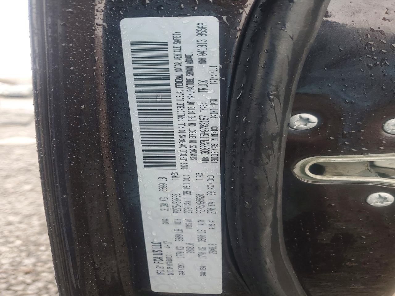 2017 Dodge Ram 1500 slt