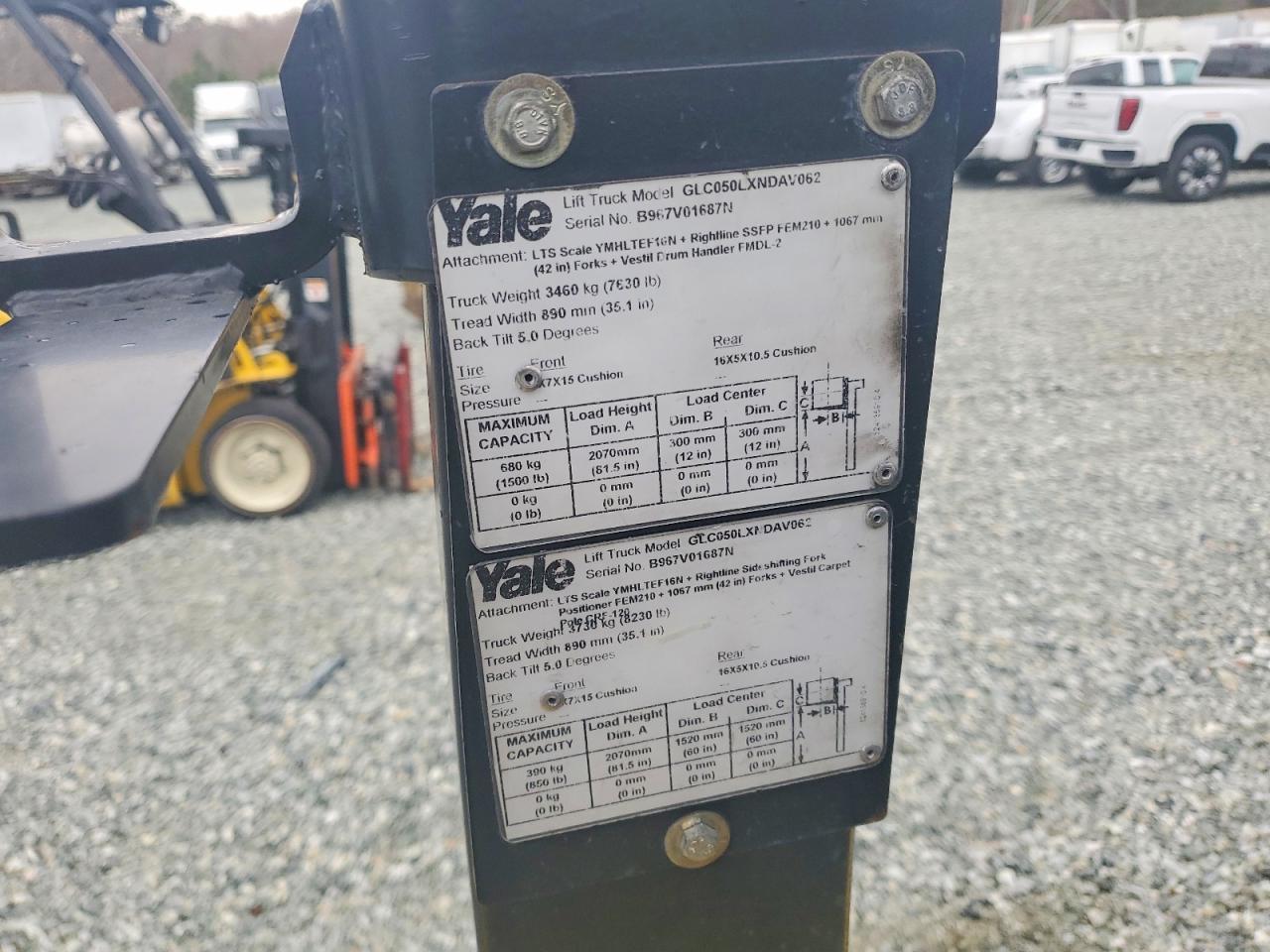 2015 Yale Forklift