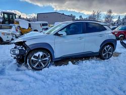 Hyundai salvage cars for sale: 2018 Hyundai Kona Limited