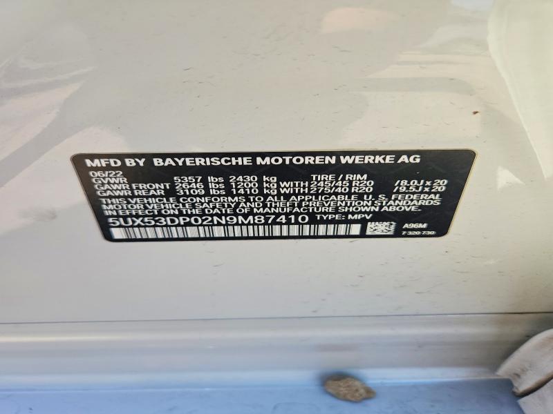 2022 BMW X3 Xdrive30i