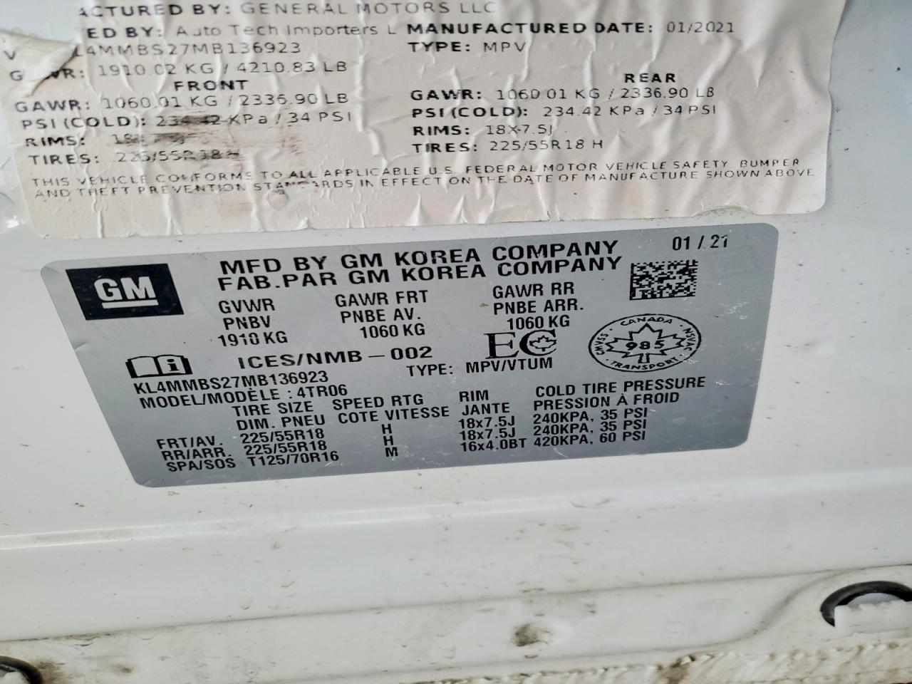 2021 Buick Encore gx Preferred