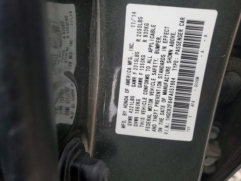 2015 Honda Accord exl