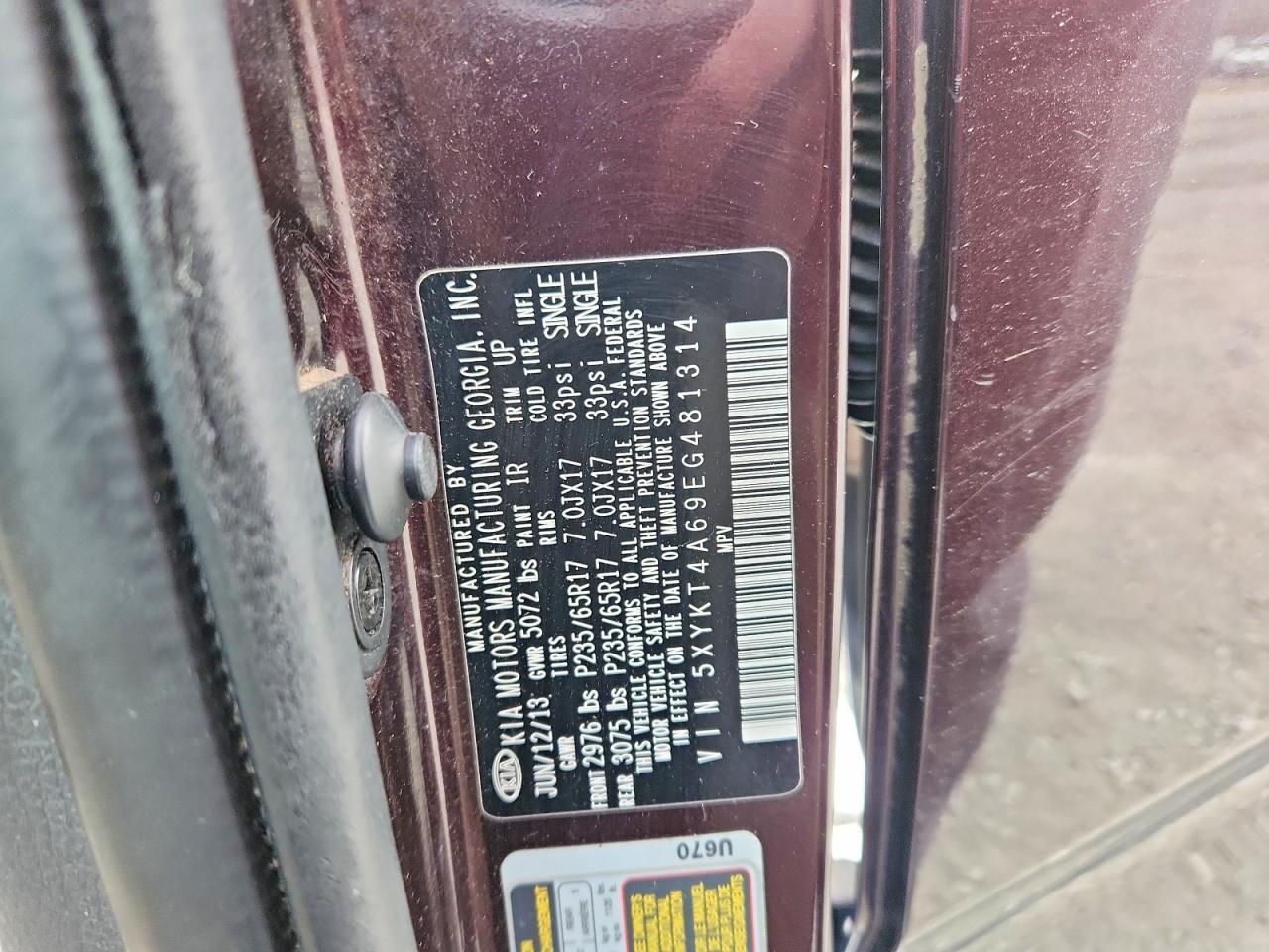 2014 KIA Sorento lx
