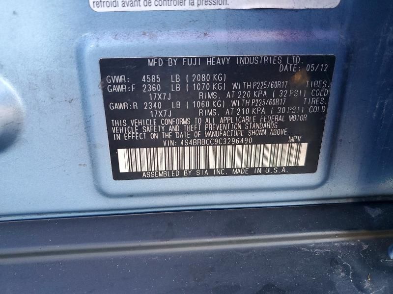 2012 Subaru Outback 2.5i Premium