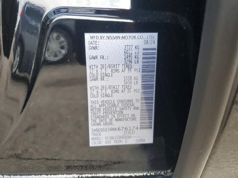 2024 Nissan Frontier