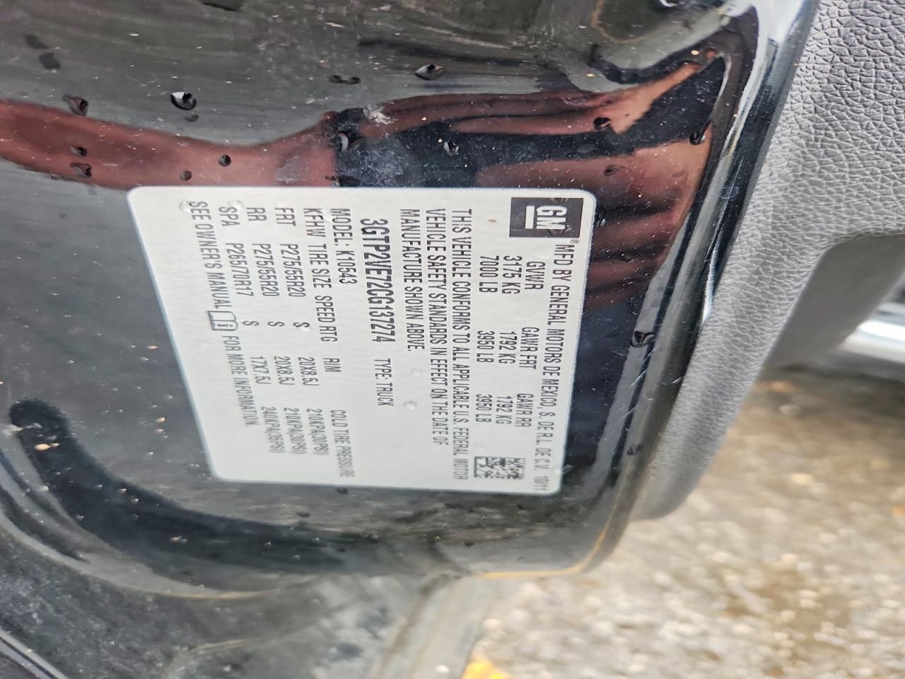 2012 GMC Sierra K1500 sle