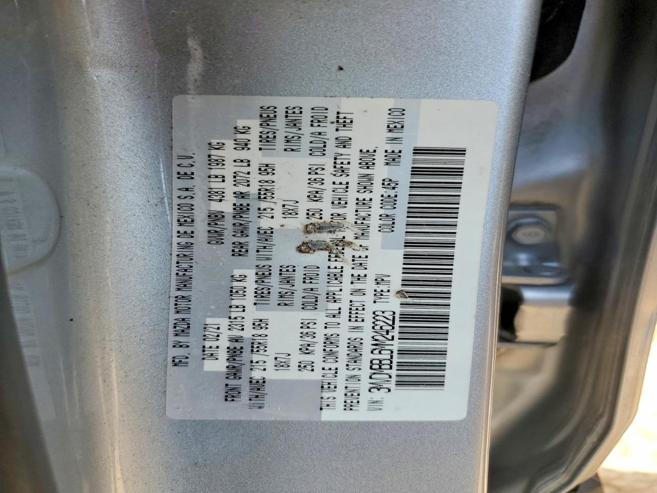 2021 Mazda Cx-30 Select