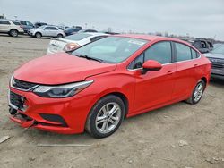 Chevrolet Cruze salvage cars for sale: 2017 Chevrolet Cruze lt