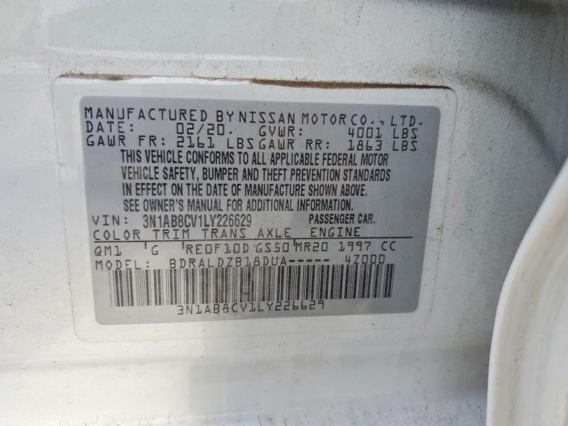 2020 Nissan Sentra sv