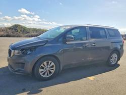 KIA salvage cars for sale: 2016 KIA Sedona lx