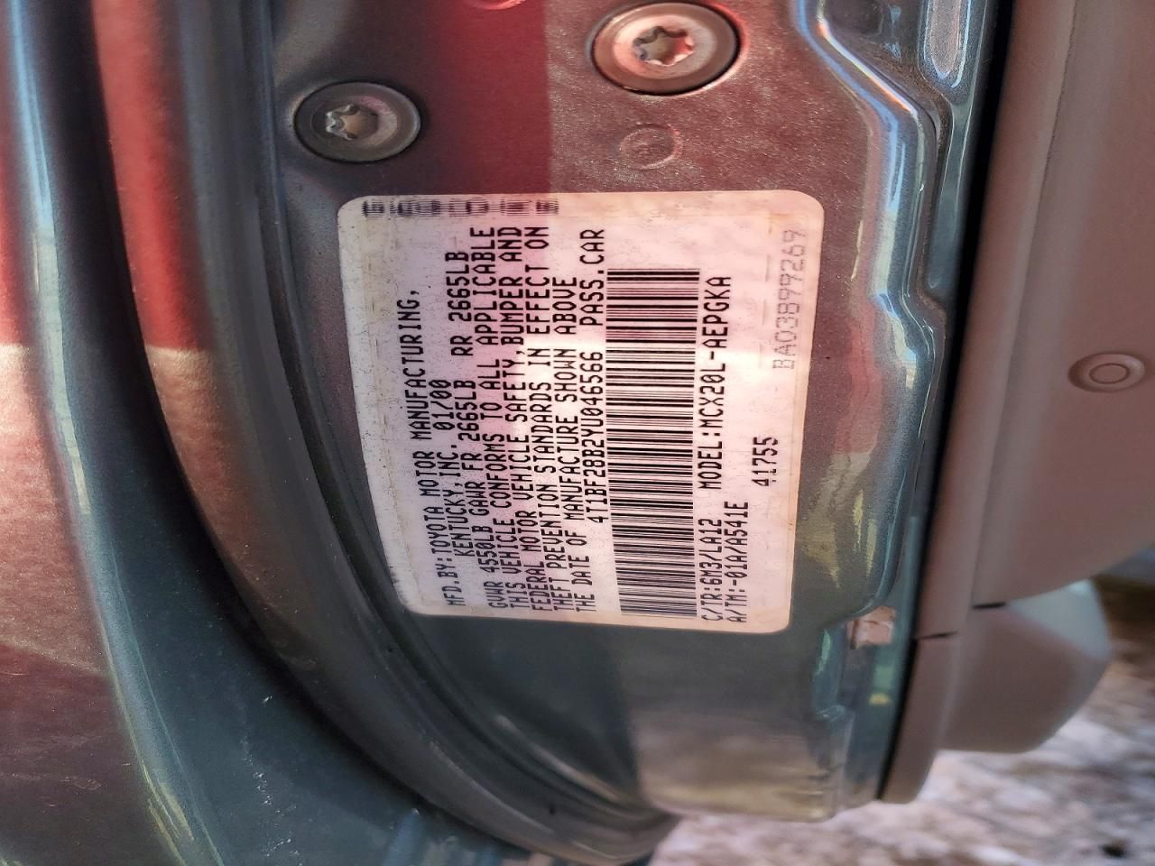 2000 Toyota Avalon xl