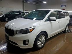 KIA Sedona ex salvage cars for sale: 2016 KIA Sedona ex