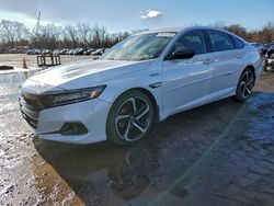 Salvage cars for sale from Copart New Britain, CT: 2022 Honda Accord Hybrid Sport