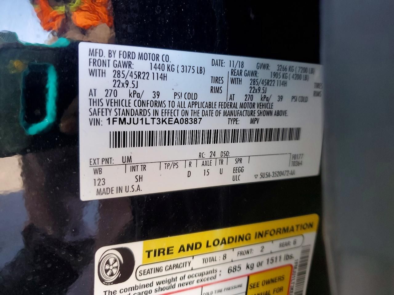 2019 Ford Expedition Platinum