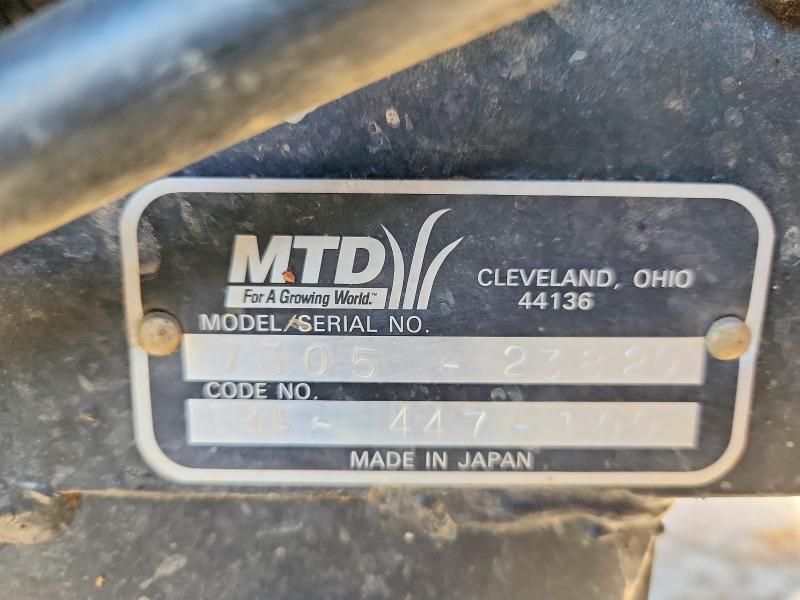 2006 Cub Cadet Backhoe