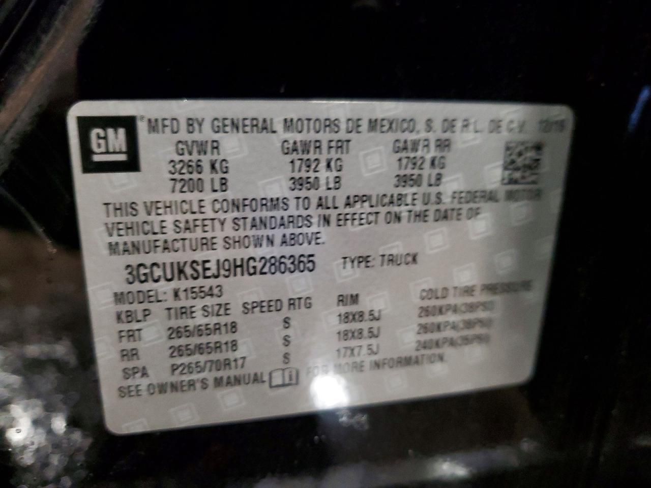 2017 Chevrolet Silverado K1500 ltz