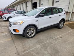 Salvage cars for sale from Copart Louisville, KY: 2017 Ford Escape s