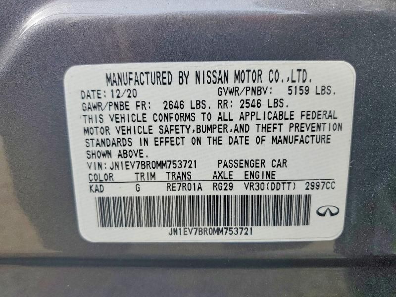 2021 Infiniti Q50 Luxe