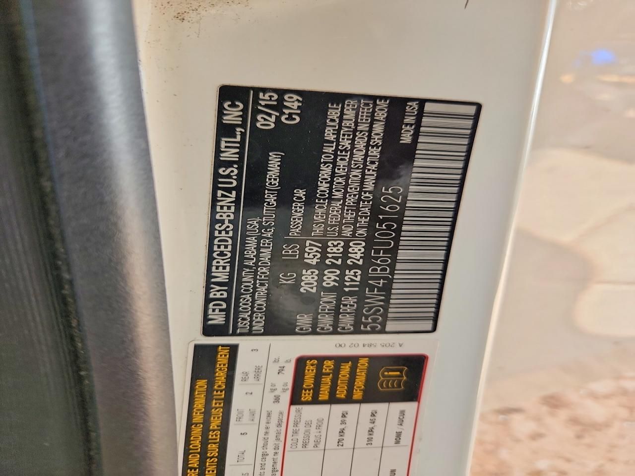 2015 Mercedes-Benz C300